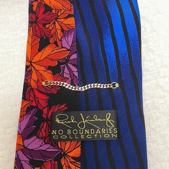 Rush Limbaugh No Boundaries Collection 100% Silk Tie—Colorful! Excellent Cond! - Picture 4 of 7